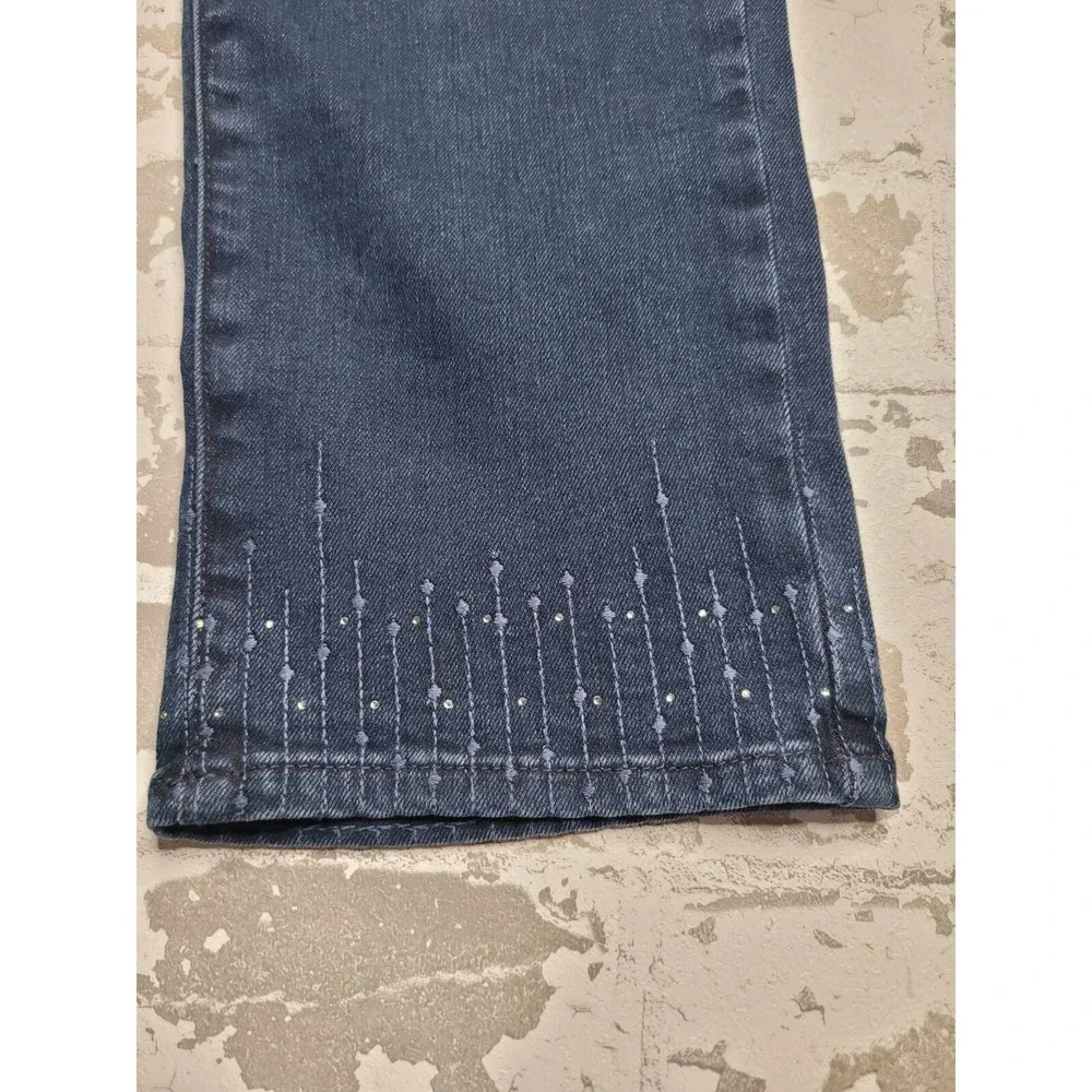 NYDJ Sheri Ankle Jeans Women's 4P Lift Tuck Technology Not Your Daughter's Jeans